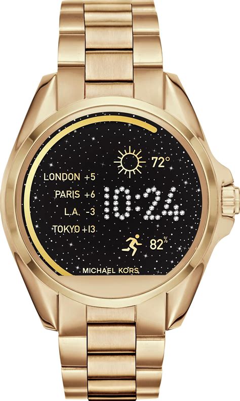 michael kors bradshaw smartwatch gold